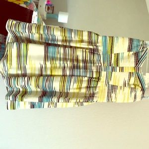 Devlin short strapless dress